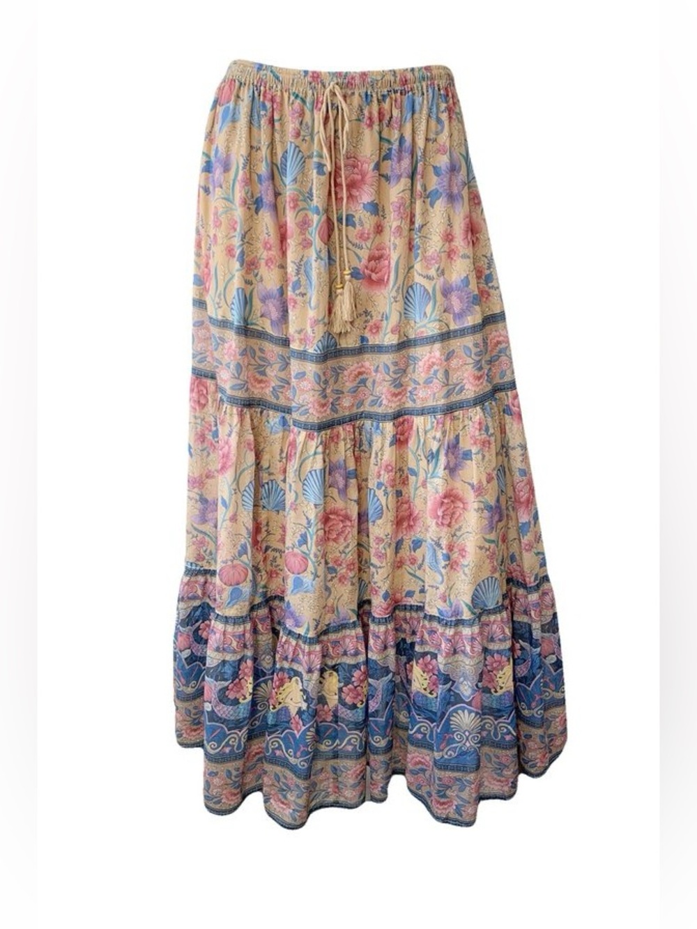 Spell & The Gypsy Collective Seashell Maxi Skirt Opal.